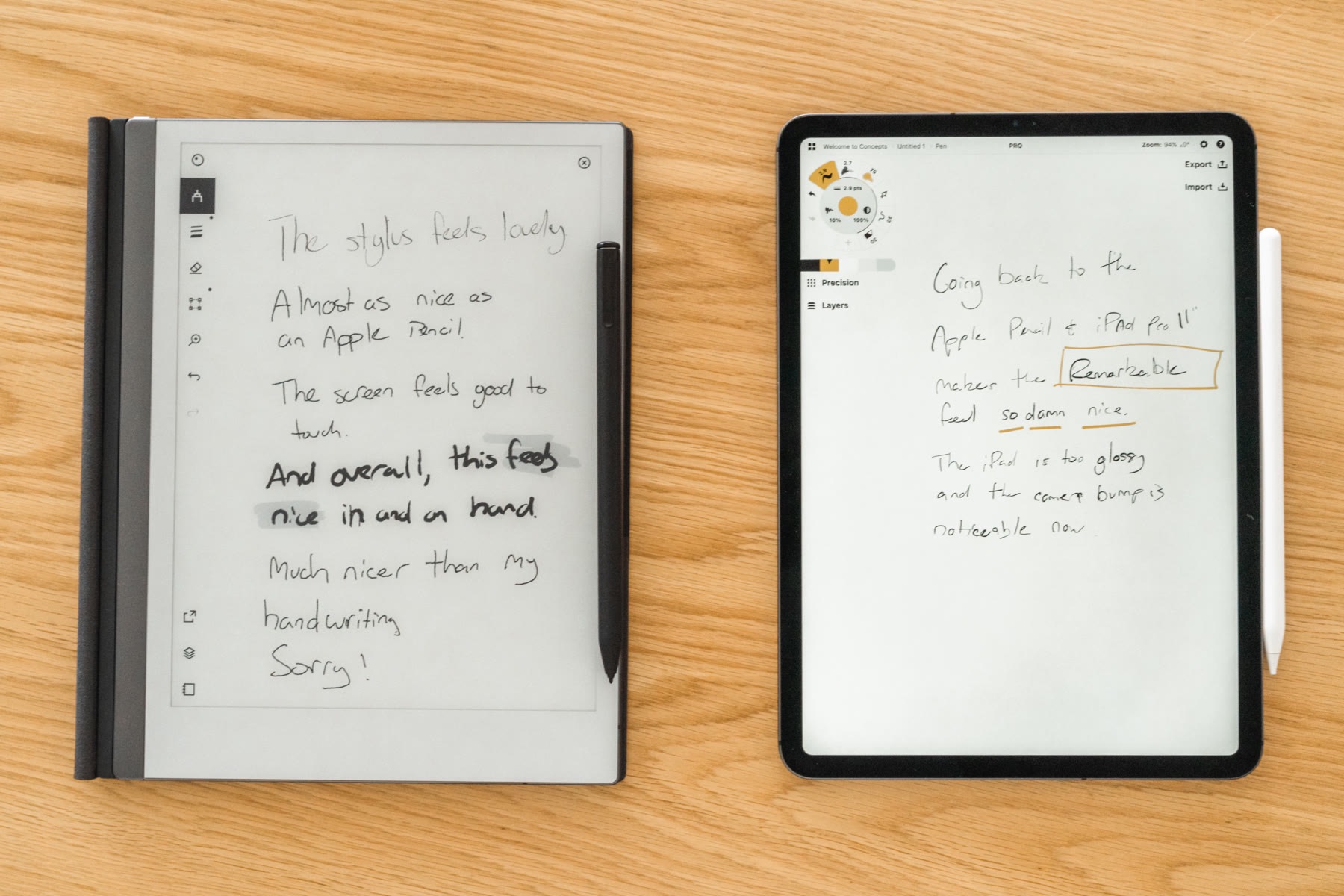 The reMarkable 2 photographed by Josh Withers