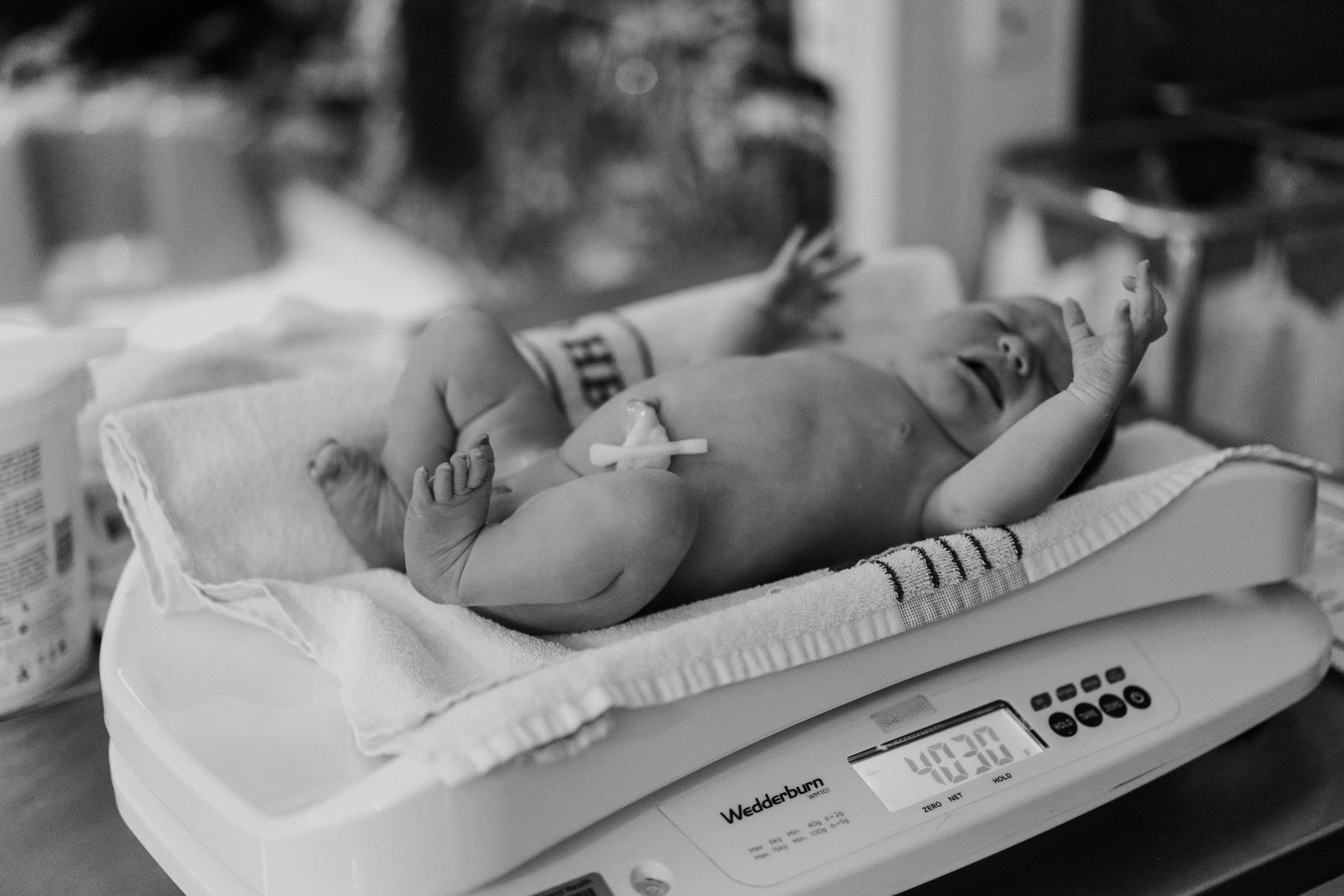 Birth of Goldie Grace Withers, shot by Bec Zacher