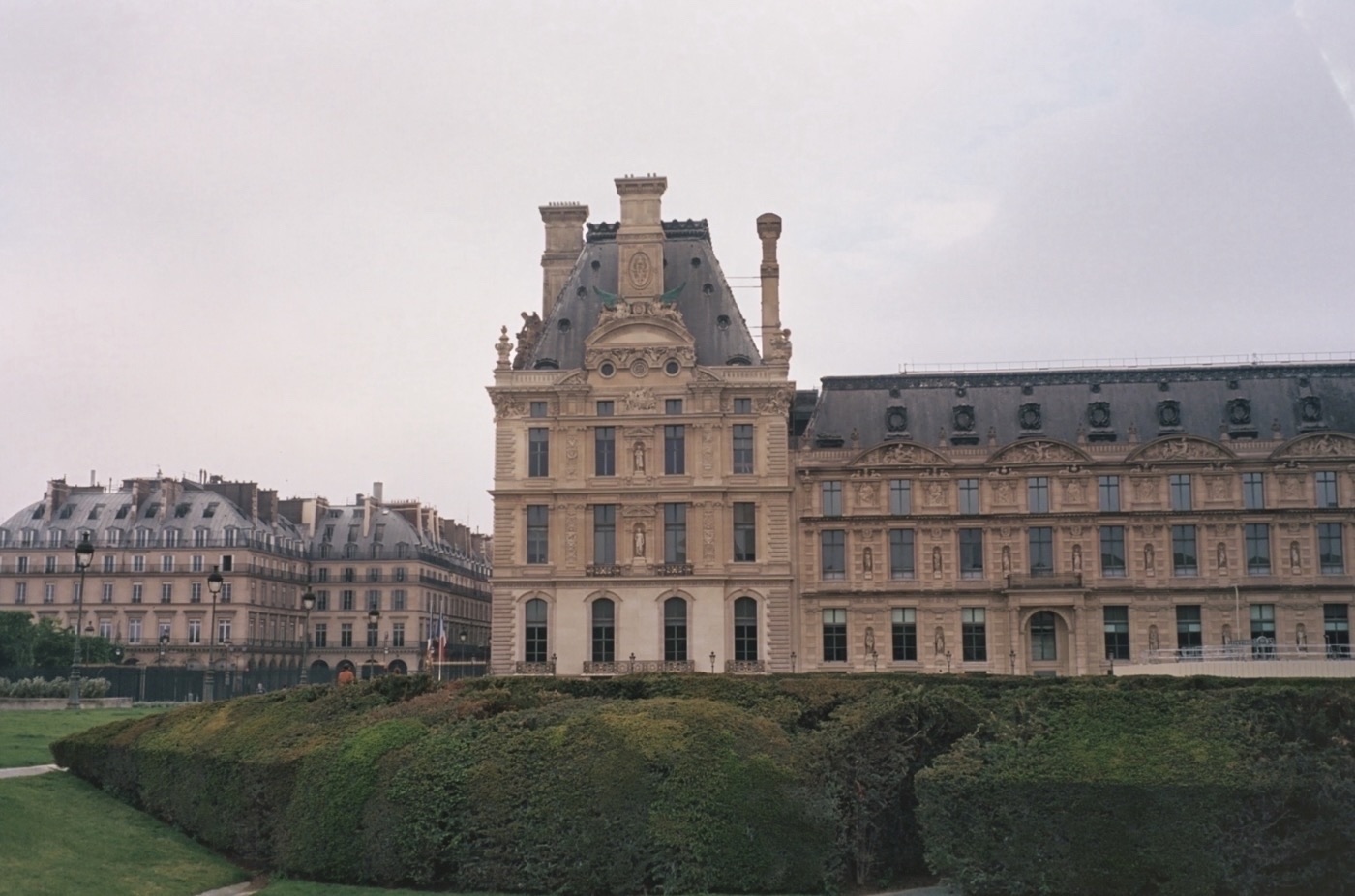 Gardens around The Lourve. Photo taken with Leica Z2X in Paris by Josh Withers.