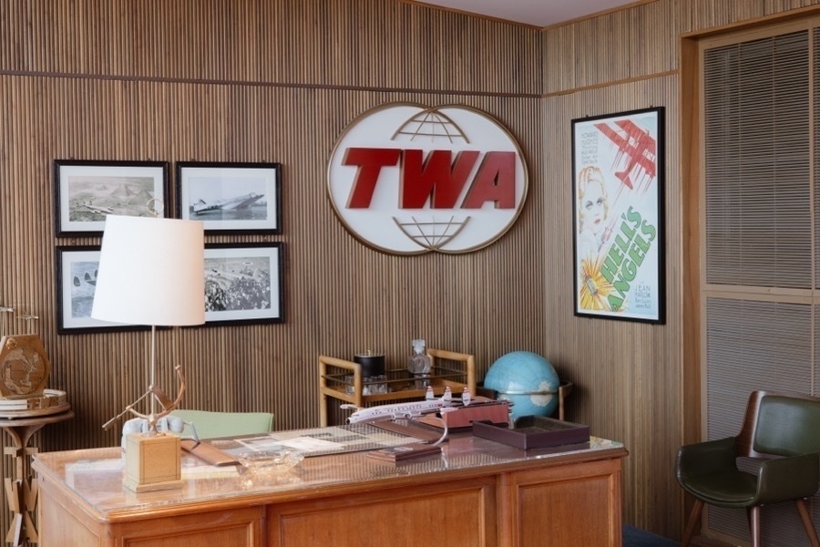 Inside the TWA Hotel at JFK Airport